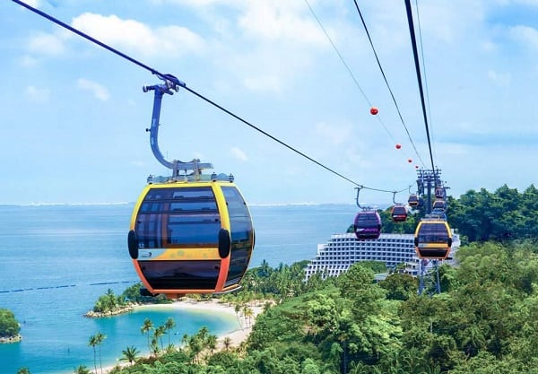 Cách đi ra đảo Sentosa của Singapore, nên đi bằng phương tiện nào?