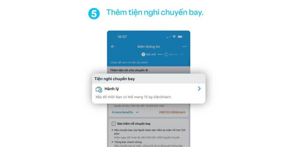 Thoải mái hơn cho chuyến bay của bạn